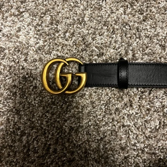 Gucci | Accessories | Gucci Belt Black Leather Authentic  display picture 2